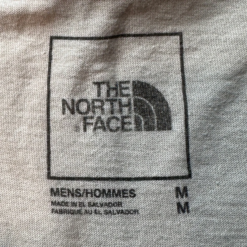 The North Face T-Shirt Mens M Tan Half Dome Logo Graphic Crew Neck‎ Short Sleeve